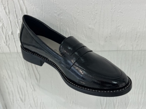 Mokasyny damskie na płaskim (36-41) GD-FL713 BLACK