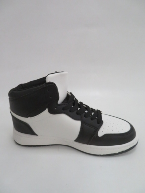 Sneakersy damskie wysokie (36-41) LA177 BLACK