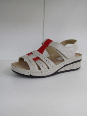 Sandały damskie na koturnie (36-41) LTH-15 BEIGE