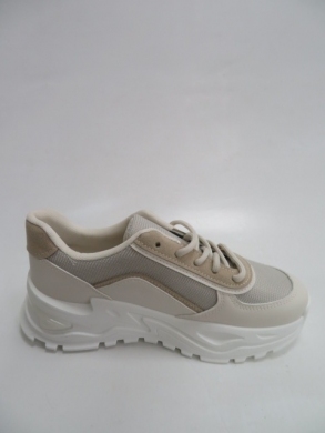 Sneakersy damskie niskie (36-41) 6160 BEIGE