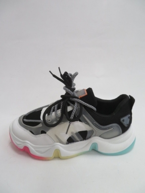Sneakersy damskie niskie (36-41) 662 BLACK