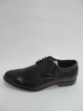 Półbuty Męskie (40-45) 396 BLACK/BLACK