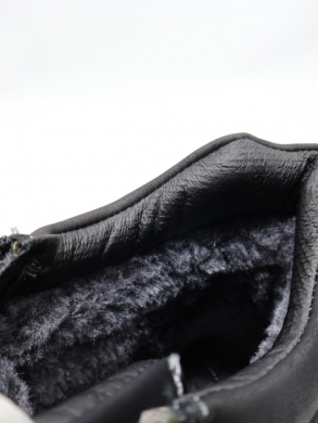 Botki męskie ocieplane (41-46) 9901-26 BLACK