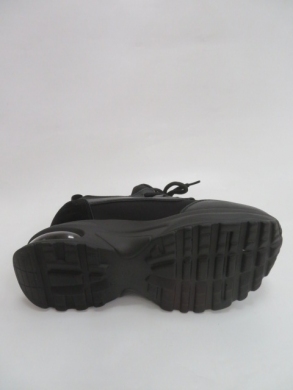 Buty sportowe damskie na koturnie (36-41) AB1667 BLACK