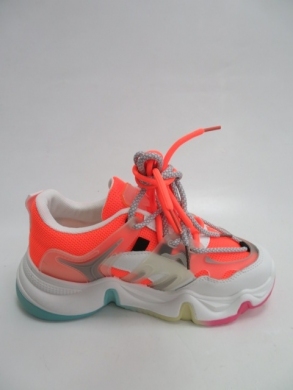 Sneakersy damskie niskie (36-41) 662 ORANGE