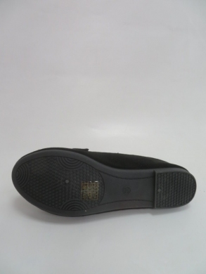 Mokasyny damskie na płaskim (36-41) LB 1856 BLACK