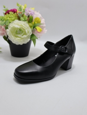 Czółenki damskie na obcasie (36-41) YCC-105 BLACK