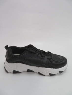Sneakersy damskie niskie (36-41) 050-1 BLACK