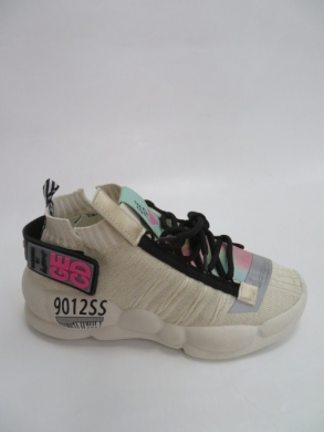 Sneakersy damskie wysokie (36-41) LA69 BEIGE