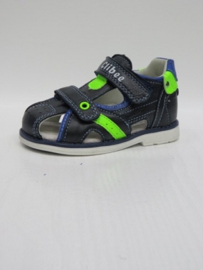 Sandały chłopięce (20-25) AB238 BLUE/GREEN