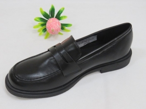 Mokasyny damskie na płaskim (36-41) 06909 BLACK