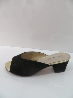 Klapki damskie na obcasie (36-41) GD-FL1332 BLACK