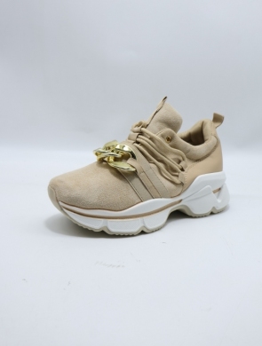 Sneakersy damskie (36-41) 8836 KHAKI