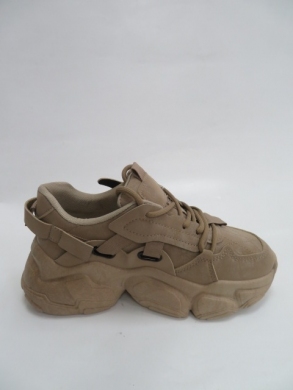 Sneakersy damskie niskie (36-41) PC97 KHAKI