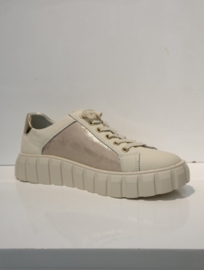 Buty sportowe damskie na płaskim (36-41) GD-XF-71 BE/GOLD