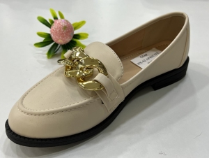 Mokasyny damskie na płaskim (36-41) HX-62 APRICOT