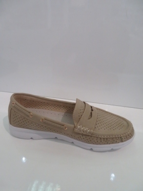 Mokasyny damskie na płaskim (36-41) GD-FL680 DBEIGE