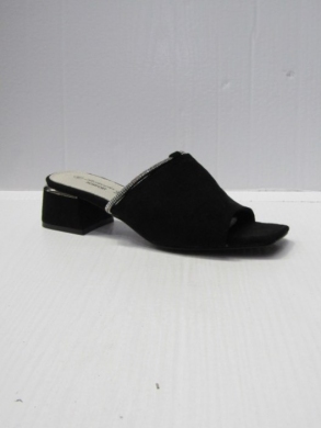 Klapki damskie na obcasie (36-41) 0680 BLACK