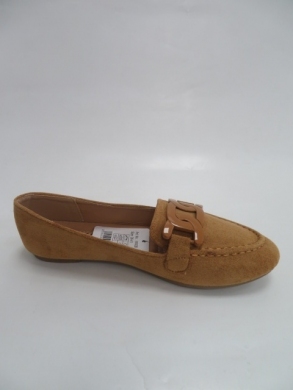 Mokasyny damskie na płaskim (36-41) XA107 CAMEL