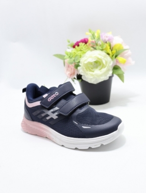 Buty sportowe chłopięce (32-37) A521 BLUE/PINK