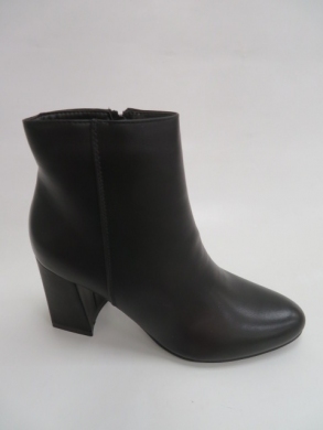 Botki damskie jesienne na obcasie (36-41) 420 BLACK