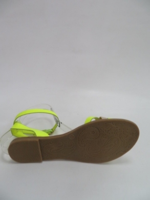 Sandały Damskie na płaskim (36-41) WL281 YELLOW