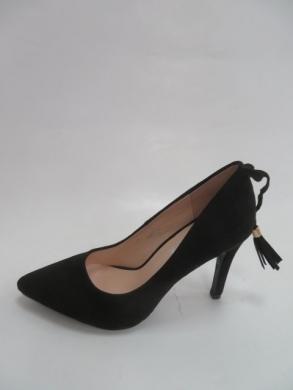 Czółenki damskie na szpilce (36-41) 2581 BLACK