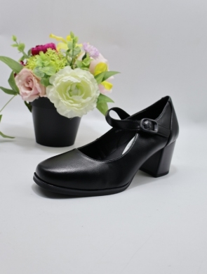 Półbuty damskie na obcasie (36-41) YCC-105 BLACK