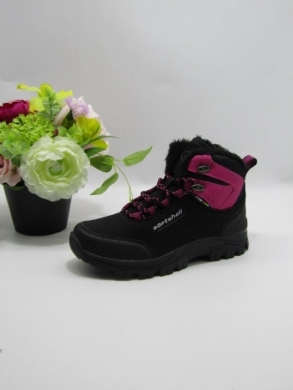 Trapery damskie ocieplane (36-41) 7-2239 BL/FUSHIA