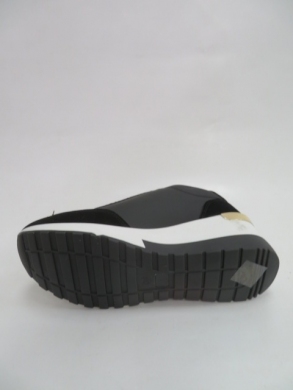 Buty sportowe damskie na koturnie (36-41) AB918 BLACK