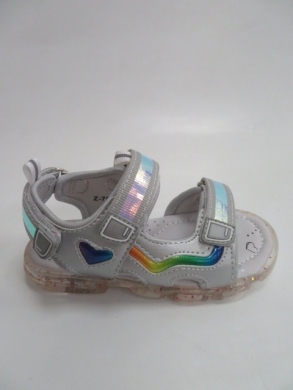 Sandały dziewczęce (21-26) Z756 SILVER