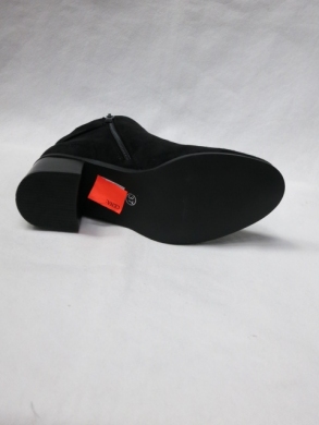 Botki damskie na obcasie (36-41) C292S BLACK