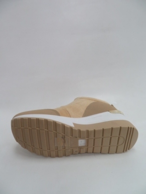 Buty sportowe damskie na koturnie (36-41) AA23 KHAKI