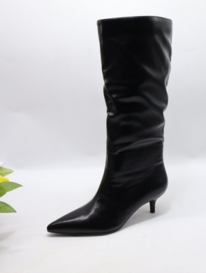 Kozaki damskie na szpilce (36-41) BE-685 BLACK