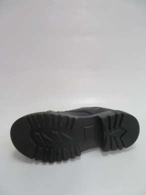 Półbuty damskie na płaskim (36-41) C21-8685 BLACK