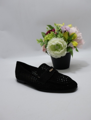 Mokasyny damskie na płaskim (36-41) 2219 BLACK