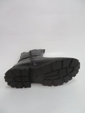 Botki dziewczęce ocieplane (31-36) 7722C BLACK