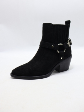 Botki damskie na obcasie (36-41) 68347 BL/SU
