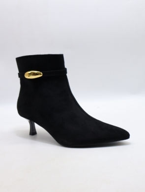 Botki damskie na szpilce (36-41) 5277 BLACK