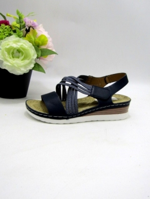 Sandały damskie na koturnie (36-41) N22-1059 BLUE