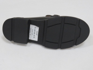 Mokasyny damskie na płaskim (36-41) W-205 BLACK