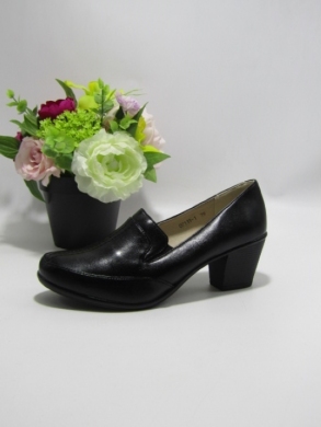 Półbuty damskie na obcasie (36-41) Q7111-1 BLACK
