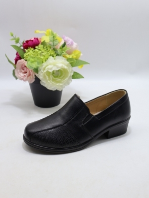 Półbuty damskie na obcasie (37-42) 9050-7 BLACK