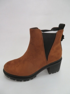 Botki damskie jesienne na obcasie (36-41) C728-1 CAMEL