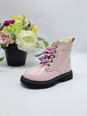 Botki dziewczęce ocieplane (25-30) 8903B PINK
