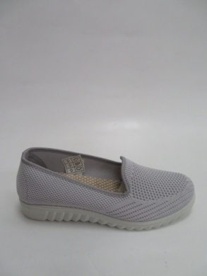 Półbuty damskie na płaskim (36-41) B1990 GREY