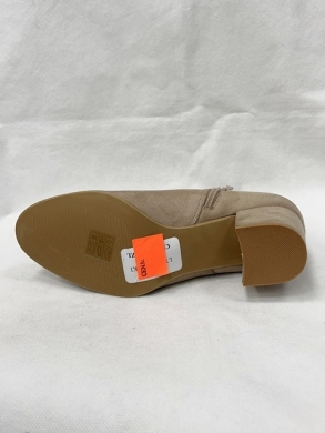 Botki damskie na obcasie (36-41) L7196A KHAKI