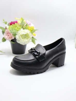 Półbuty damskie na obcasie (36-41) 5021 BLACK