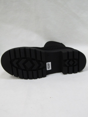 Kozaki damskie na płaskim (36-41) NS269 BLACK