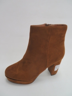 Botki damskie jesienne na obcasie (36-41) F152 CAMEL